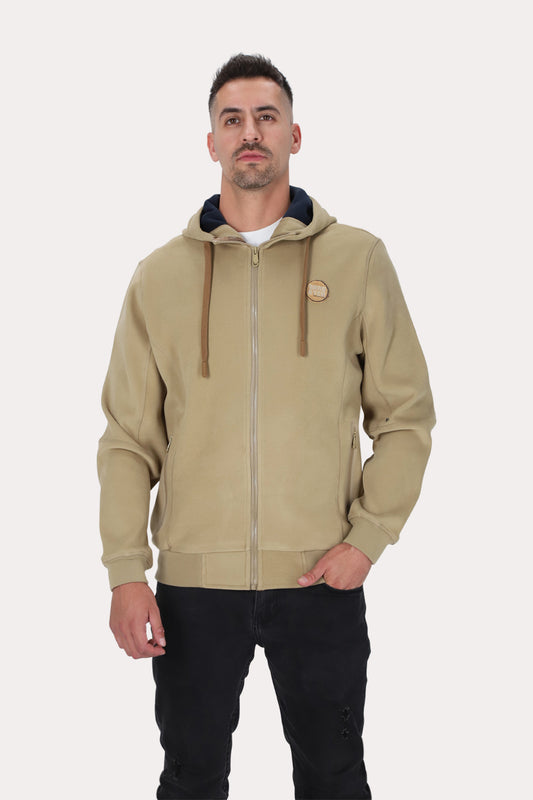 Poleron Full Zipper Outland Cafe Gangster