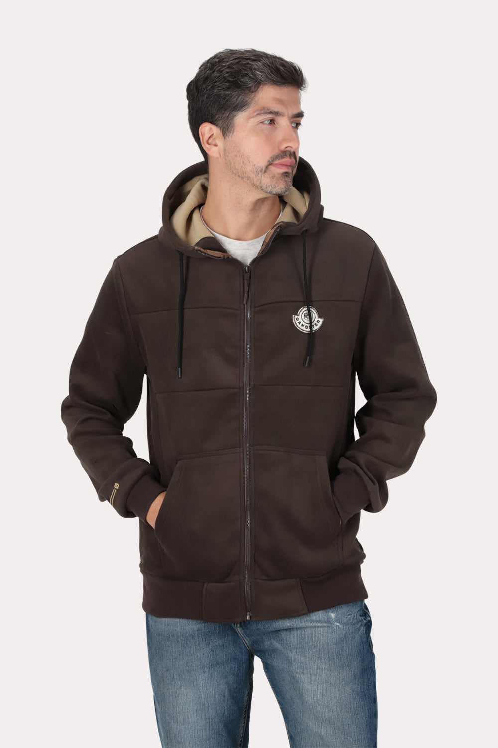 Poleron Full Zipper Nordvik Cafe Gangster
