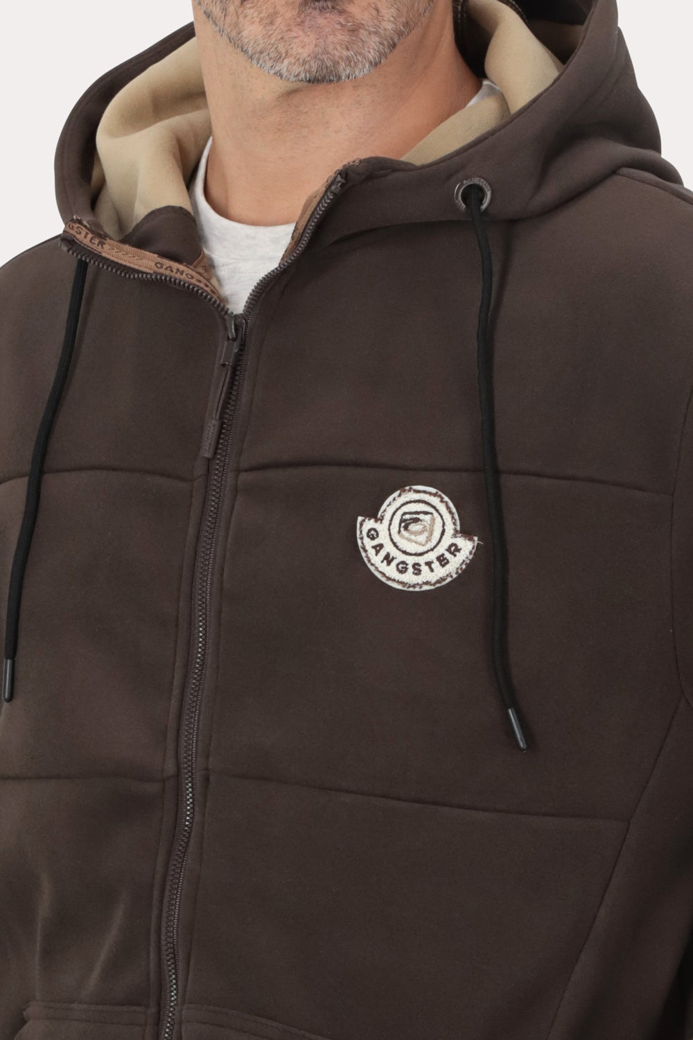 Poleron Full Zipper Nordvik Cafe Gangster