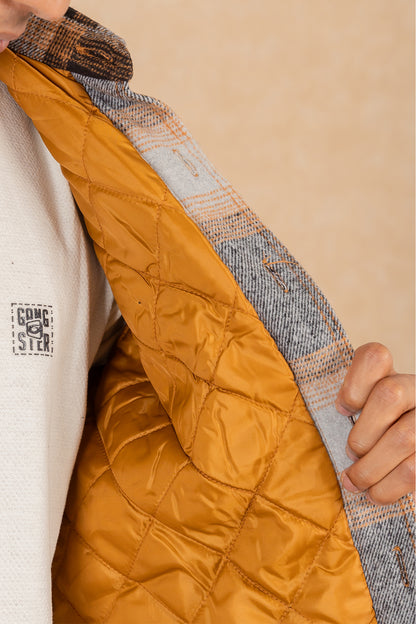 Chaqueta Franela Ranger Gris Gangster