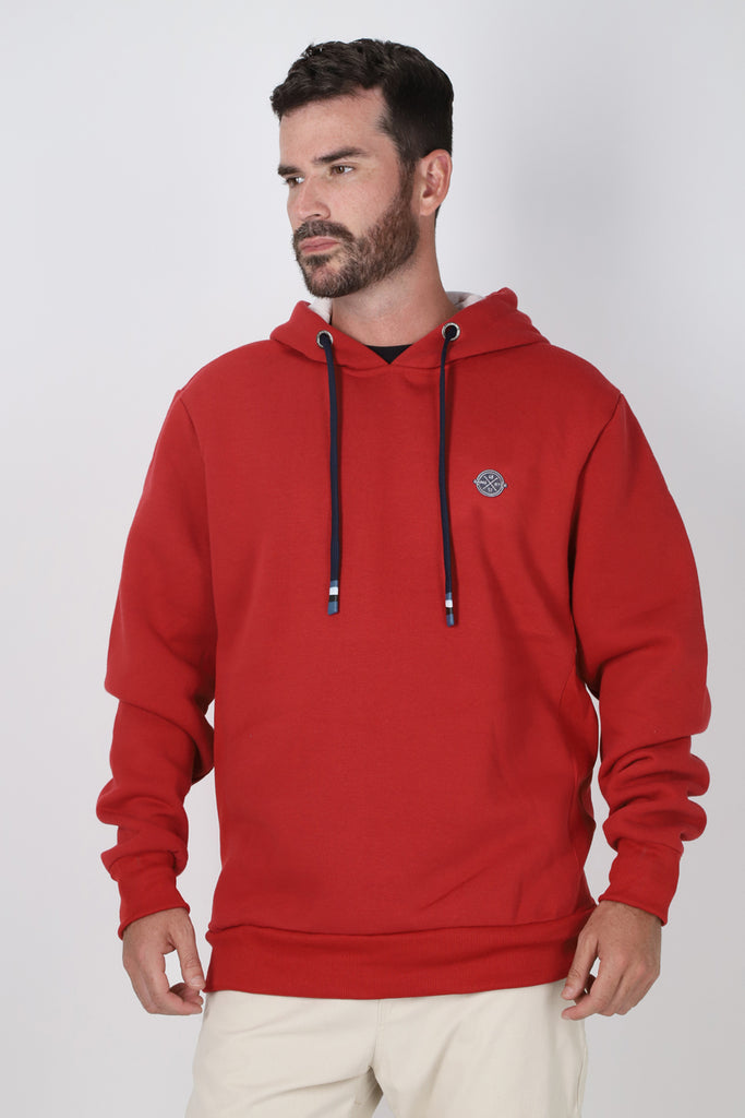 Poleron Hoodie Giddy Rojo Gangster