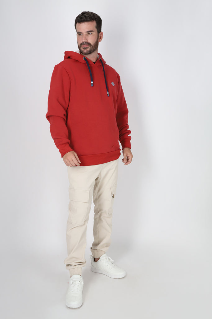 Poleron Hoodie Giddy Rojo Gangster