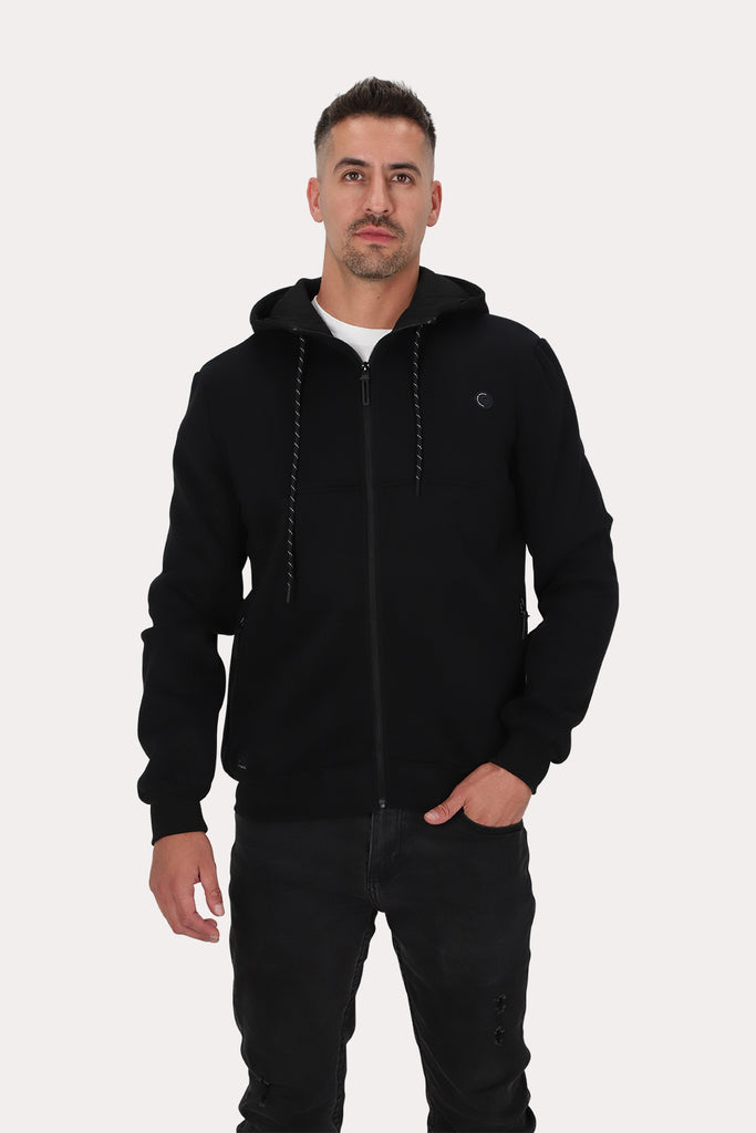 Poleron Full Zipper Fleece Daily Negro Gangster