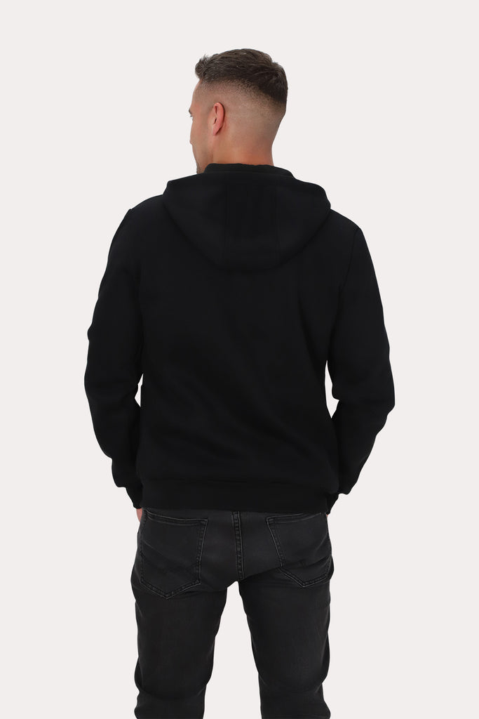 Poleron Full Zipper Fleece Daily Negro Gangster