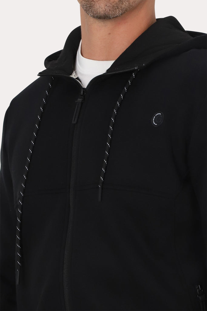 Poleron Full Zipper Fleece Daily Negro Gangster