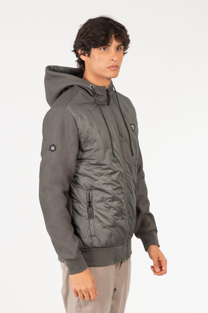 Chaqueta Hibridas Loom Grafito Gangster