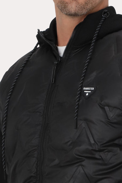Chaqueta Hibridas Loom Negro Gangster