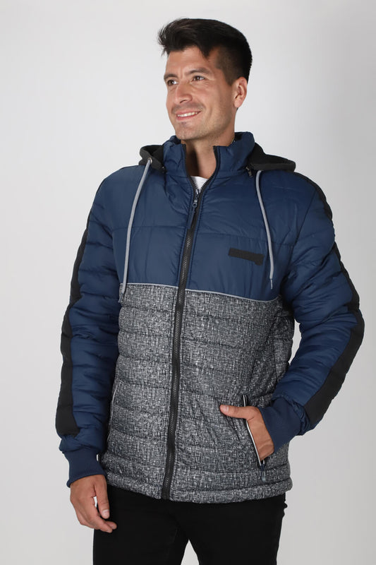 Parka Revived Azul Marino Gangster