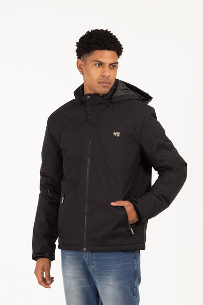 Parka Tecnofusionada Artic Negro