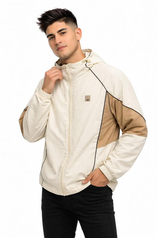 Cortaviento Deportivo Index Beige