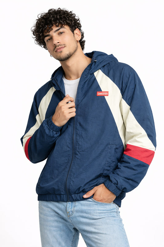 Cortaviento Deportivo Mark Azul Marino