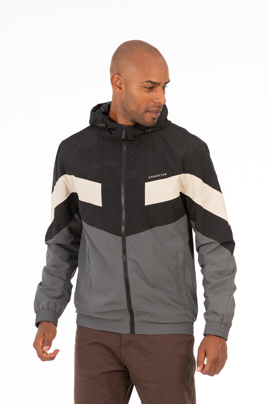 Cortaviento Deportivo Label Negro