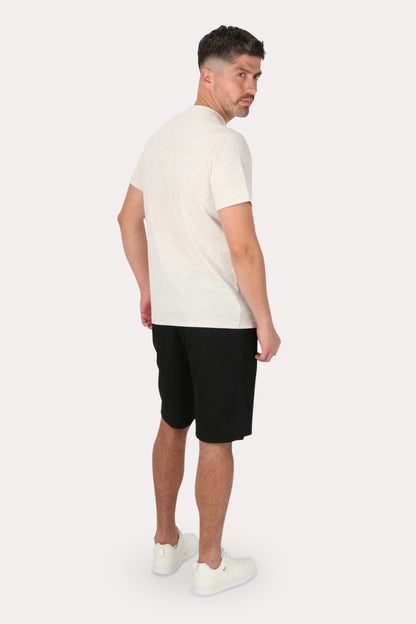 Short Bermuda Jogger Liso Loose Negro Gangster