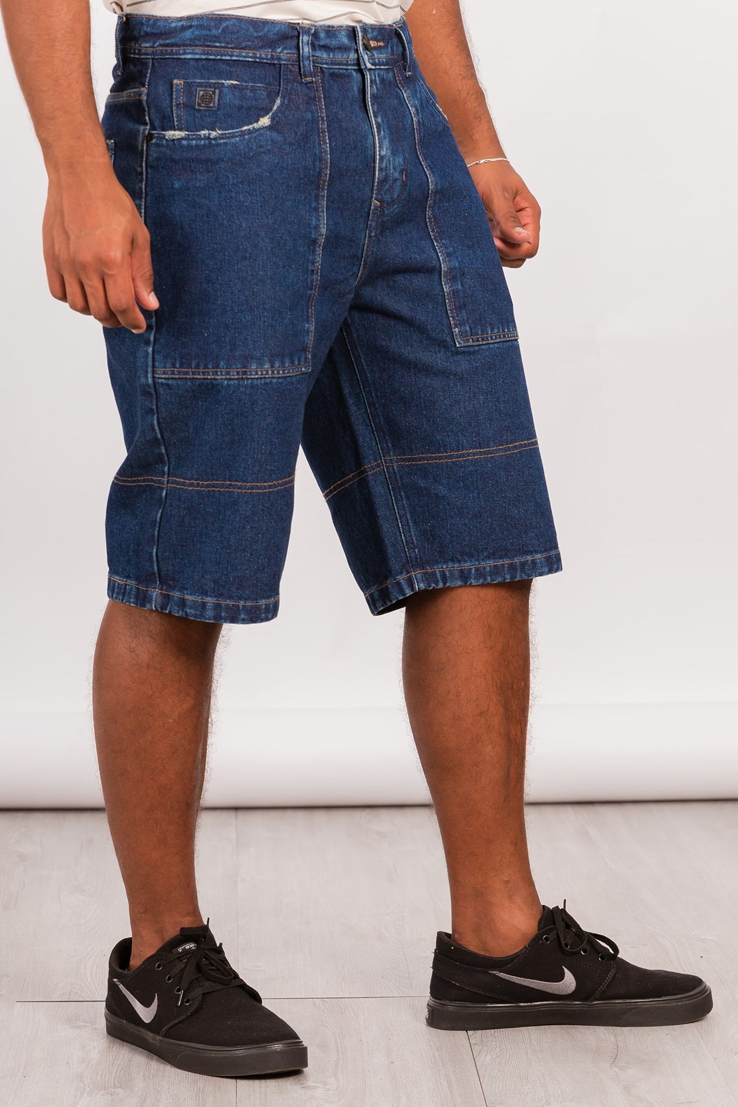 Short Bermuda Denim Comfy Azul Overcore