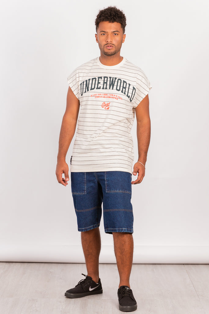 Short Bermuda Denim Comfy Azul Overcore