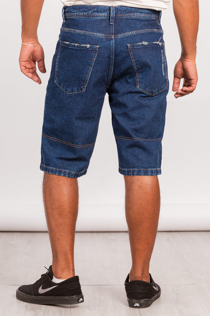 Short Bermuda Denim Comfy Azul Overcore