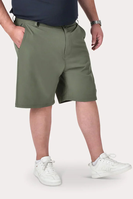 Bermuda Elasticado Hall Negro