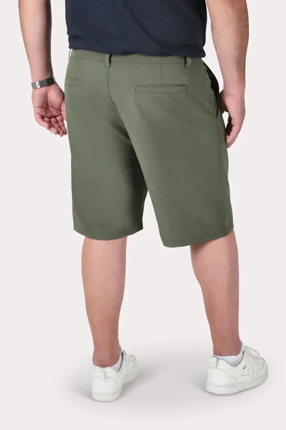 Bermuda Elasticado Hall Negro