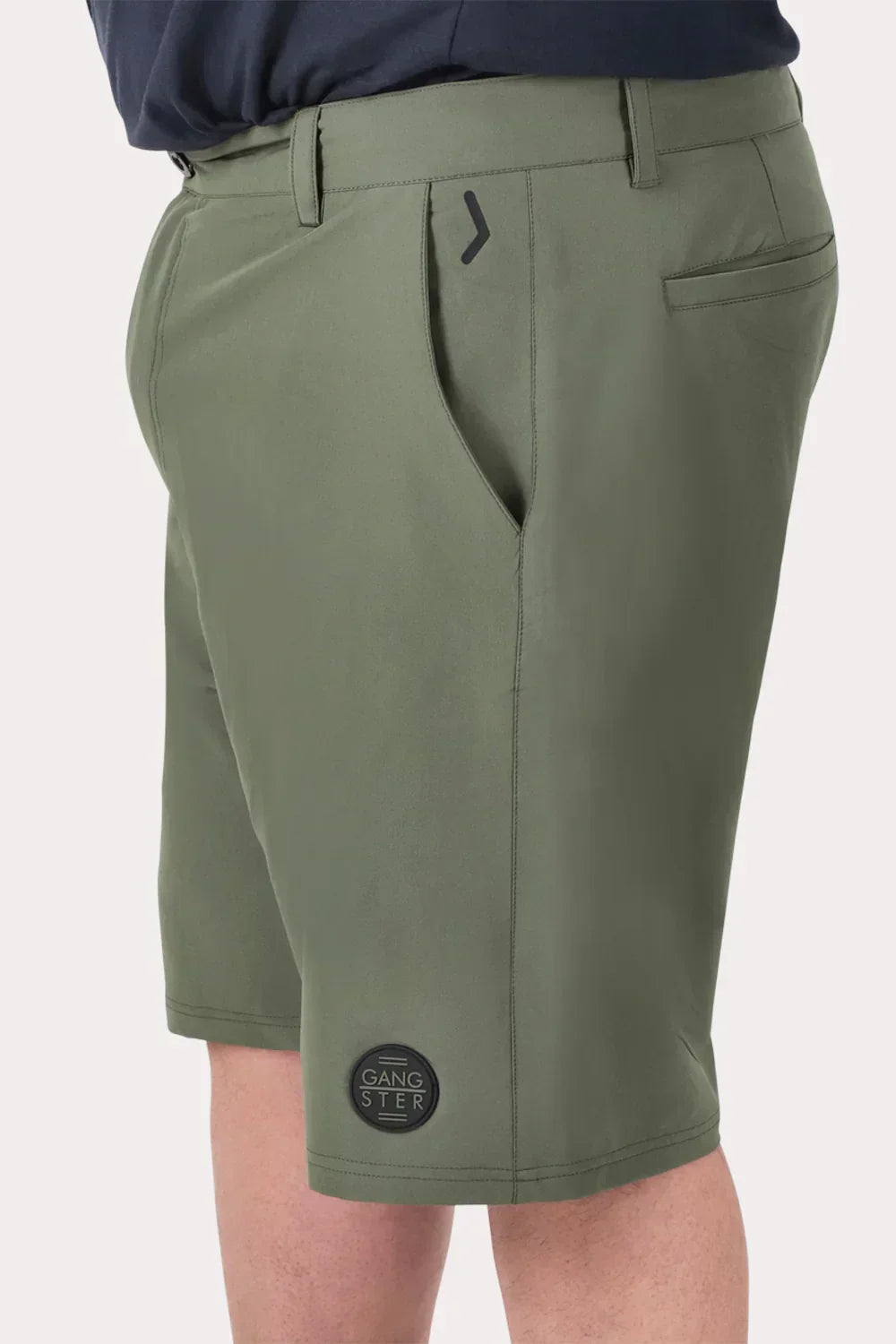 Bermuda Elasticado Hall Negro