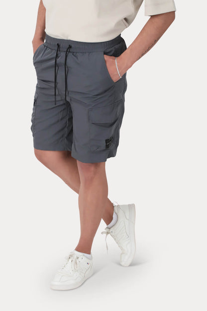 Short Nikel Cargo  Gris Overcore