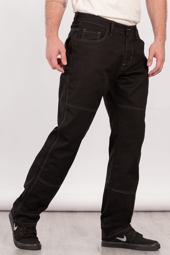 Pantalon Denim Groovy Negro Overcore