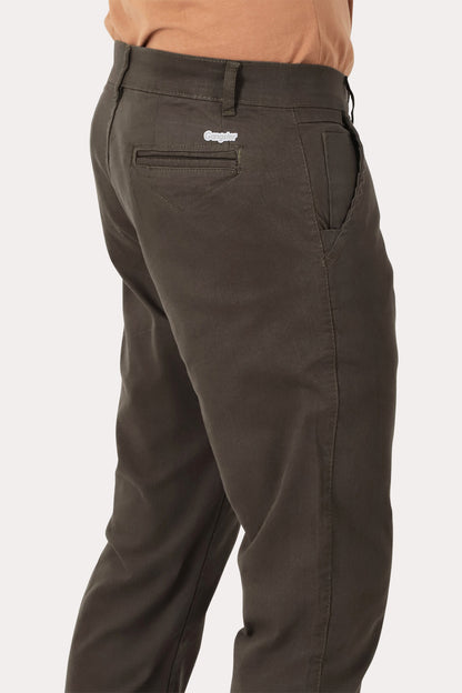 Pantalon Canvas Liso 0 VerdeGangster