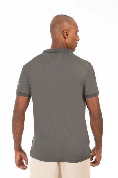 Polera Polo Mont Gris - Gangster