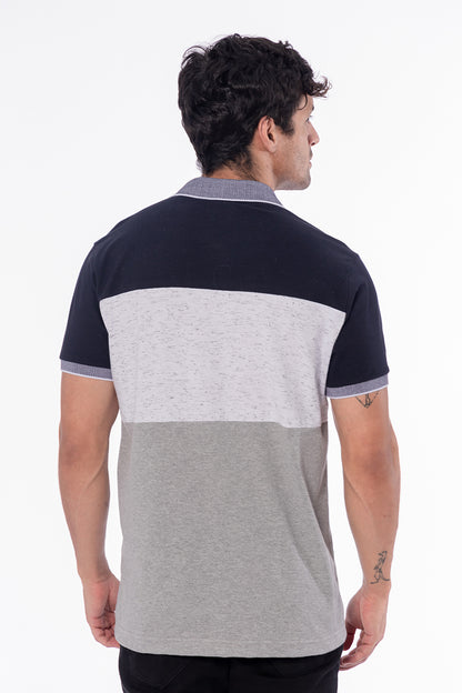Plus Polera Cuello Academy Azul Gangster