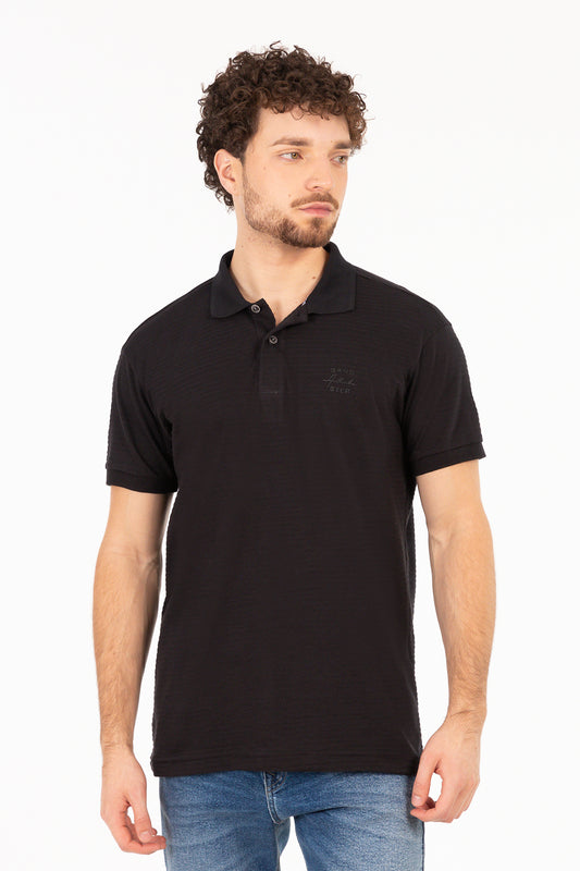 Polera Polo  Pershing Negro