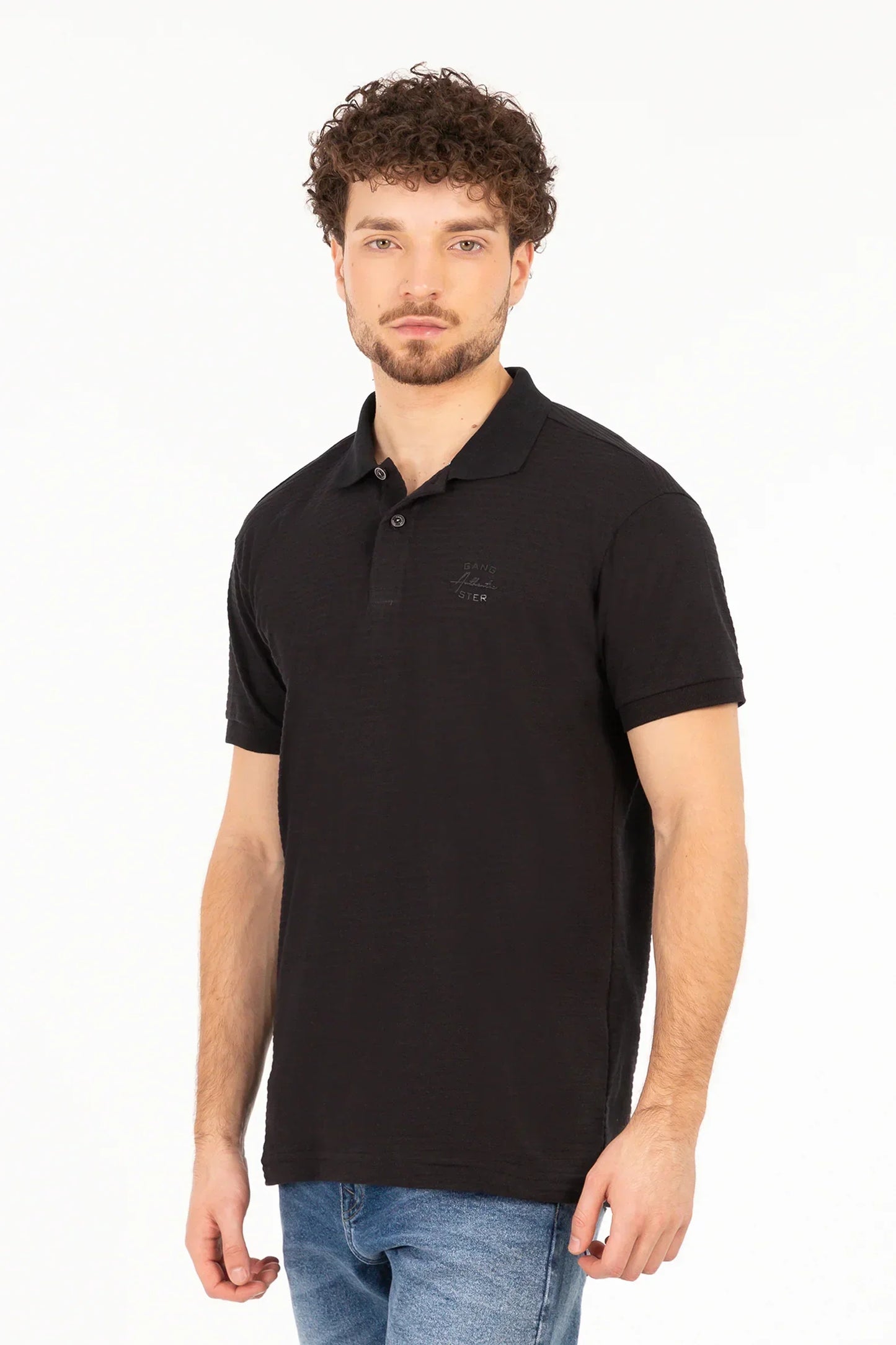 Polera Polo  Pershing Negro