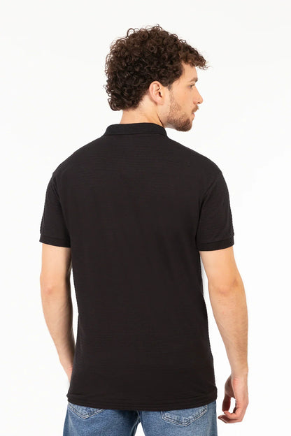 Polera Polo  Pershing Negro
