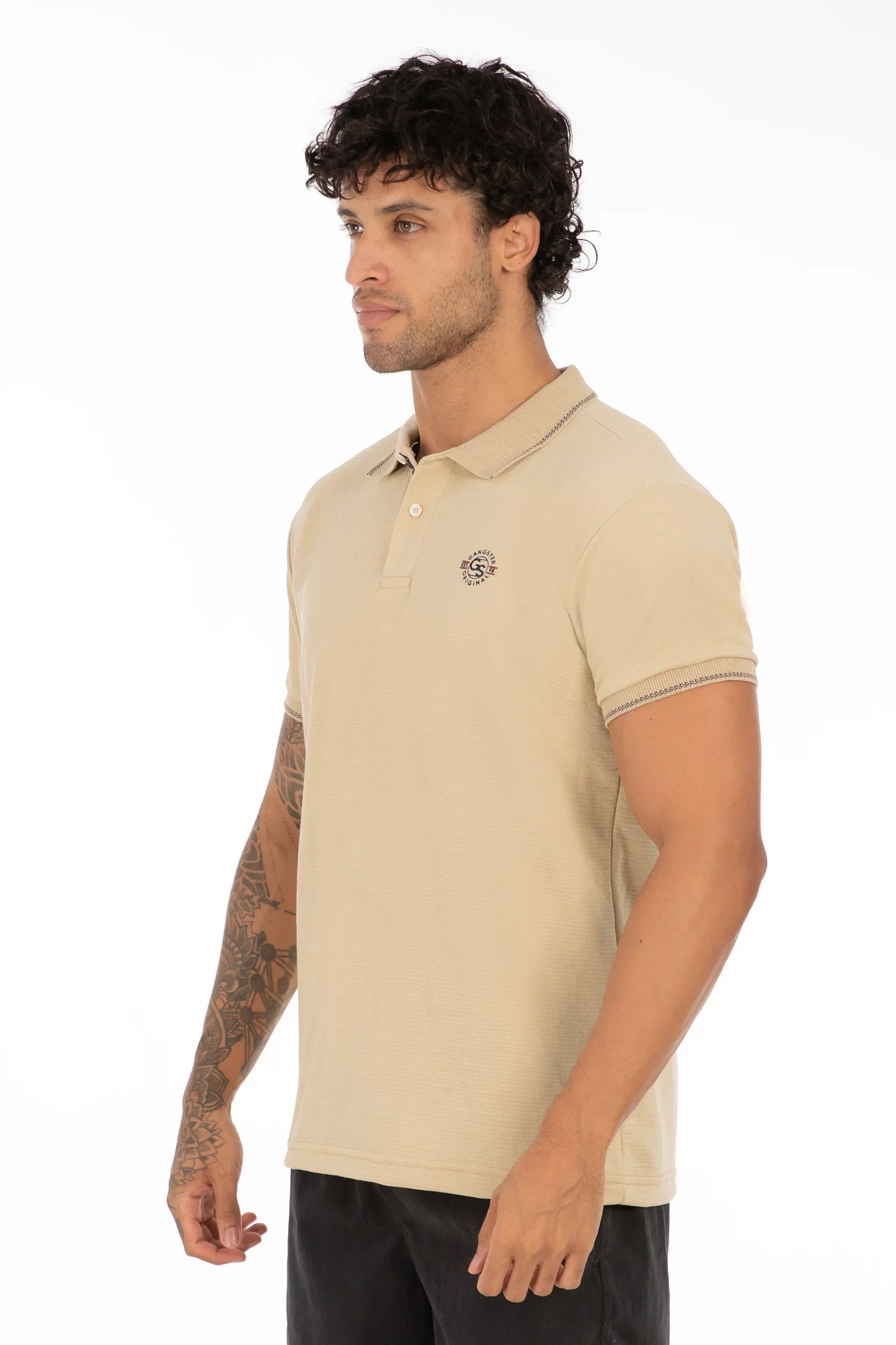 Polera Polo Expo Beige