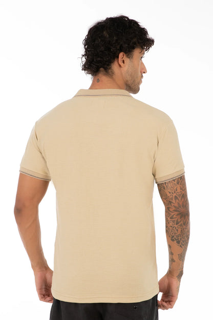 Polera Polo Expo Beige
