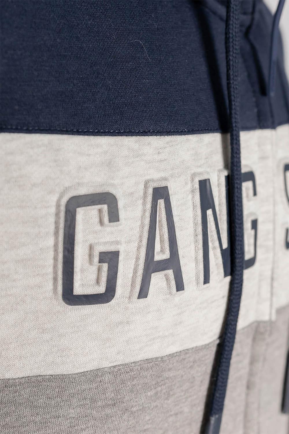 Teen Polerón Fullzipper Fleece Fun Azul Gangster - Gangster