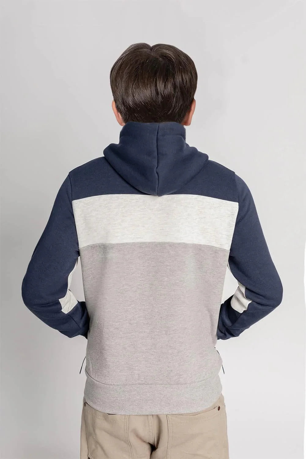 Teen Polerón Fullzipper Fleece Fun Azul Gangster - Gangster