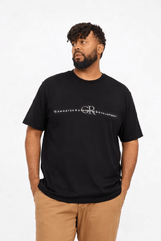 Plus Polera MC Textura Kendall Negro