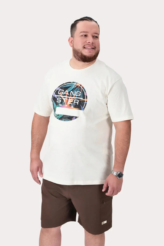 Plus Polera MC Basica Vine Blanco