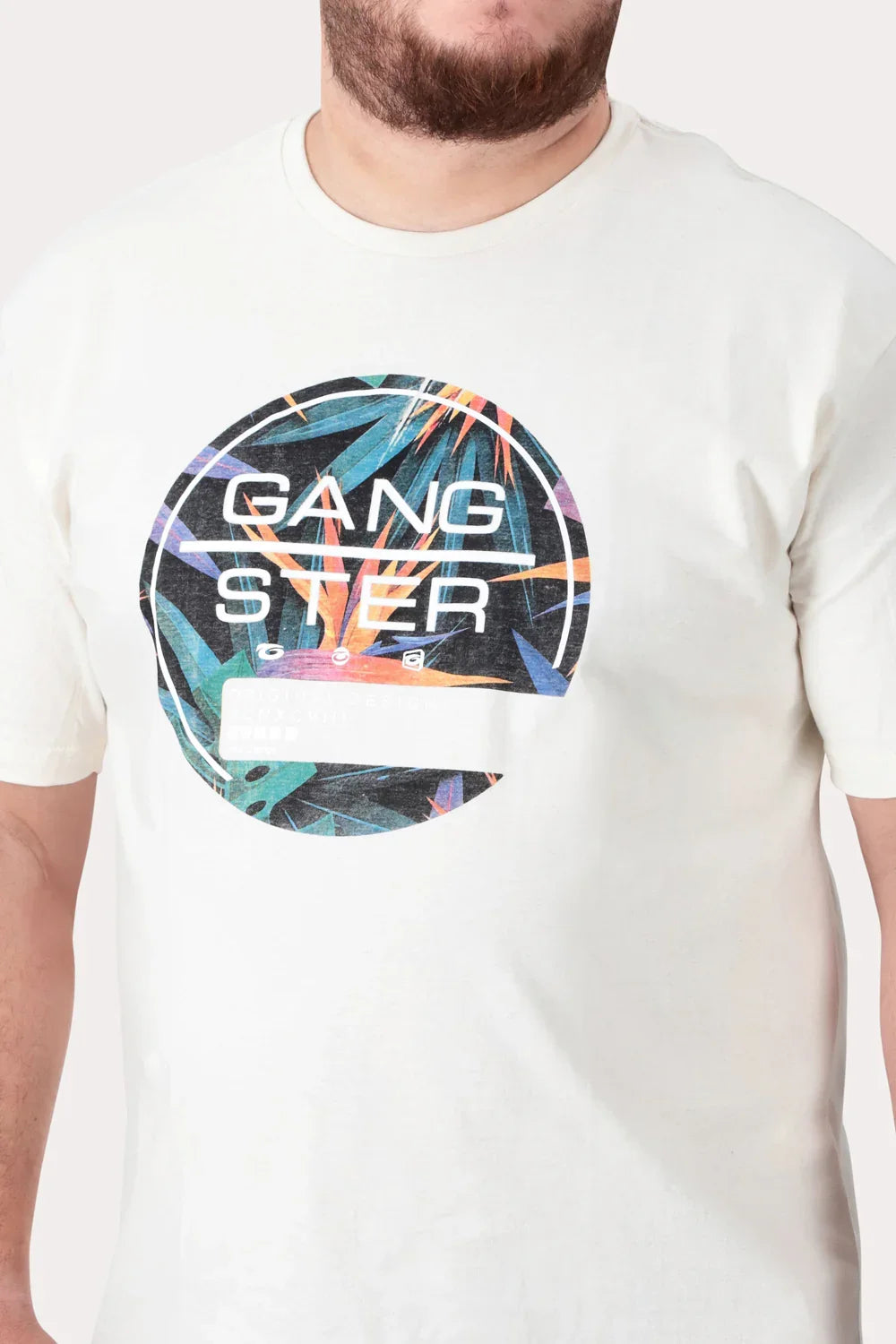 Plus Polera MC Basica Vine Blanco