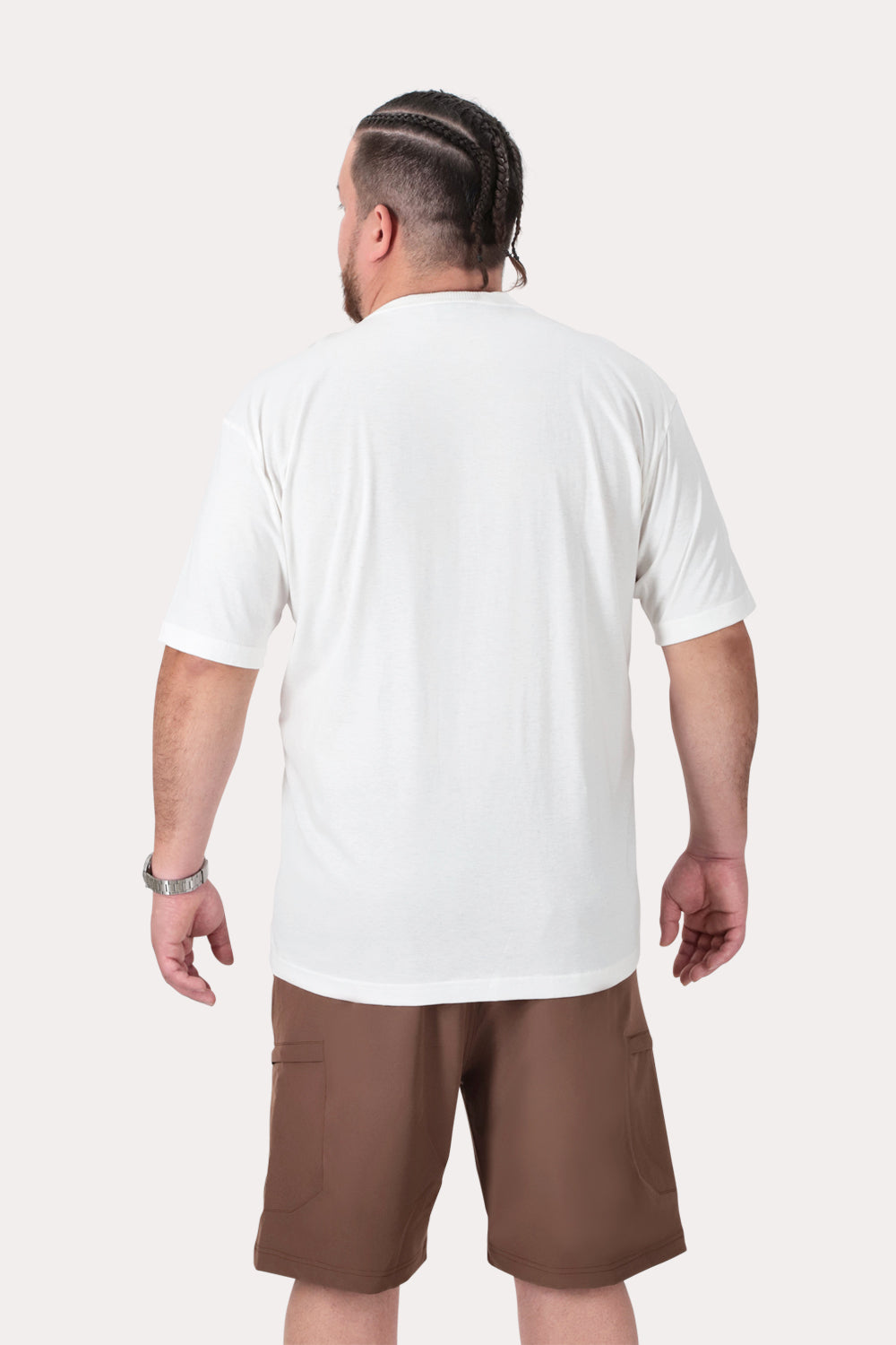 Plus Polera MC Basica Latic Blanco