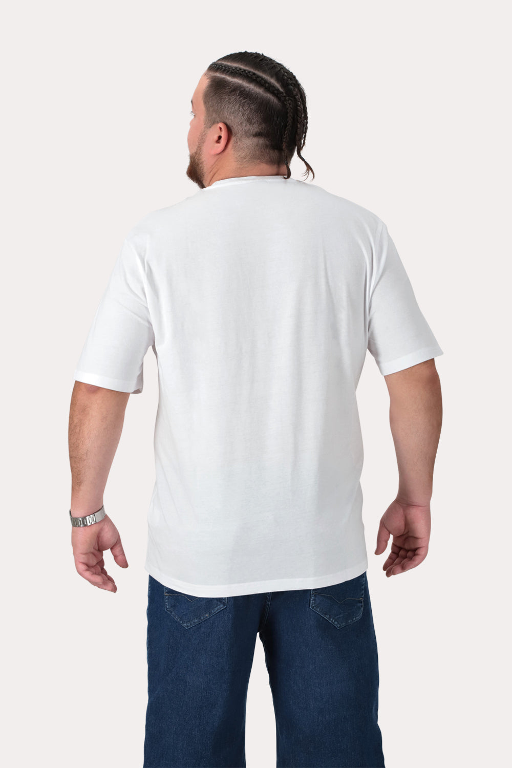 Plus Polera MC Basica Grand C Blanco