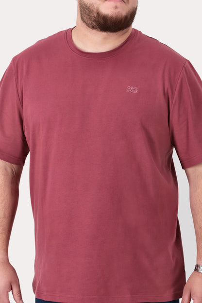 Plus Polera MC Basica Herald Vino