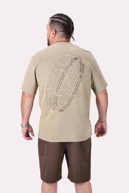 Plus Polera MC Basica Rocke Beige