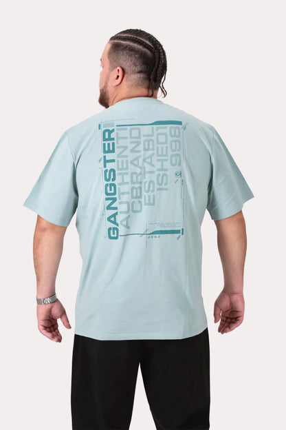 Plus Polera MC Basica Queens Celeste