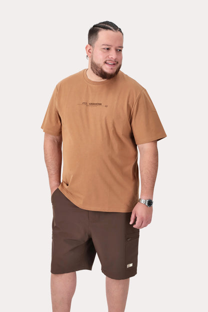 Plus Polera MC Basica Lexington Cafe