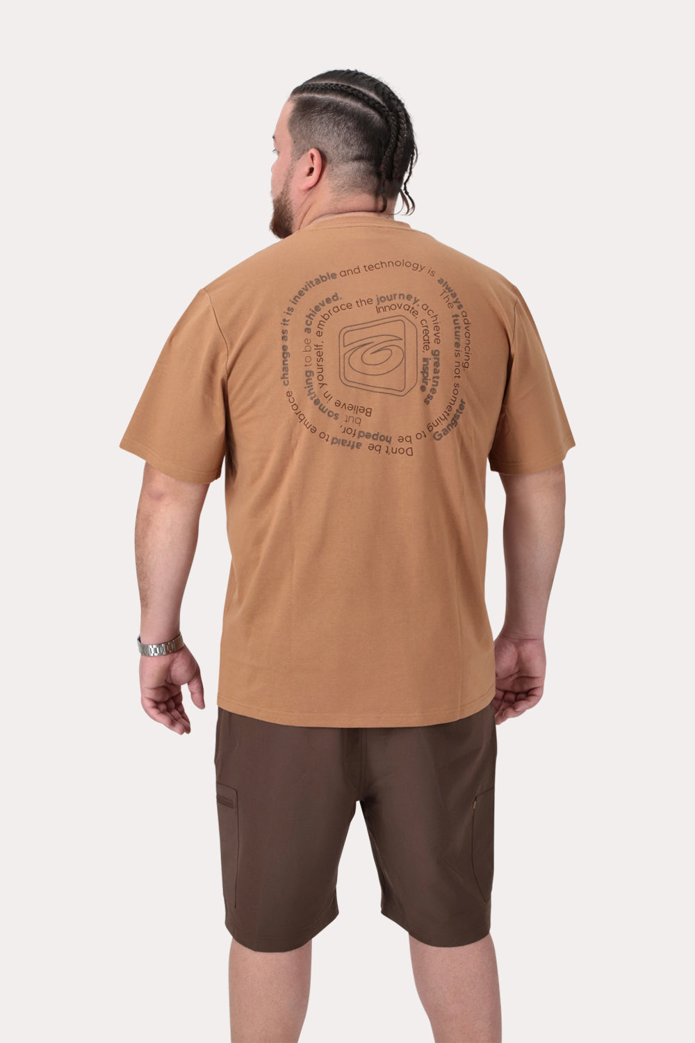 Plus Polera MC Basica Lexington Cafe