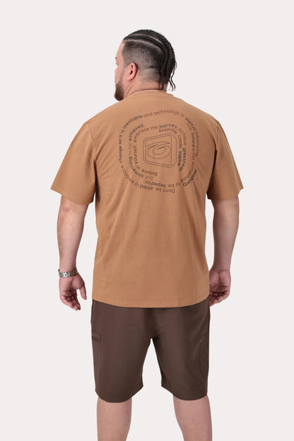 Plus Polera MC Basica Lexington Cafe