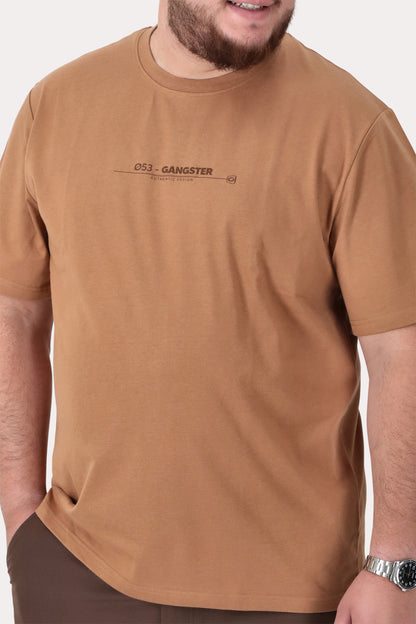 Plus Polera MC Basica Lexington Cafe