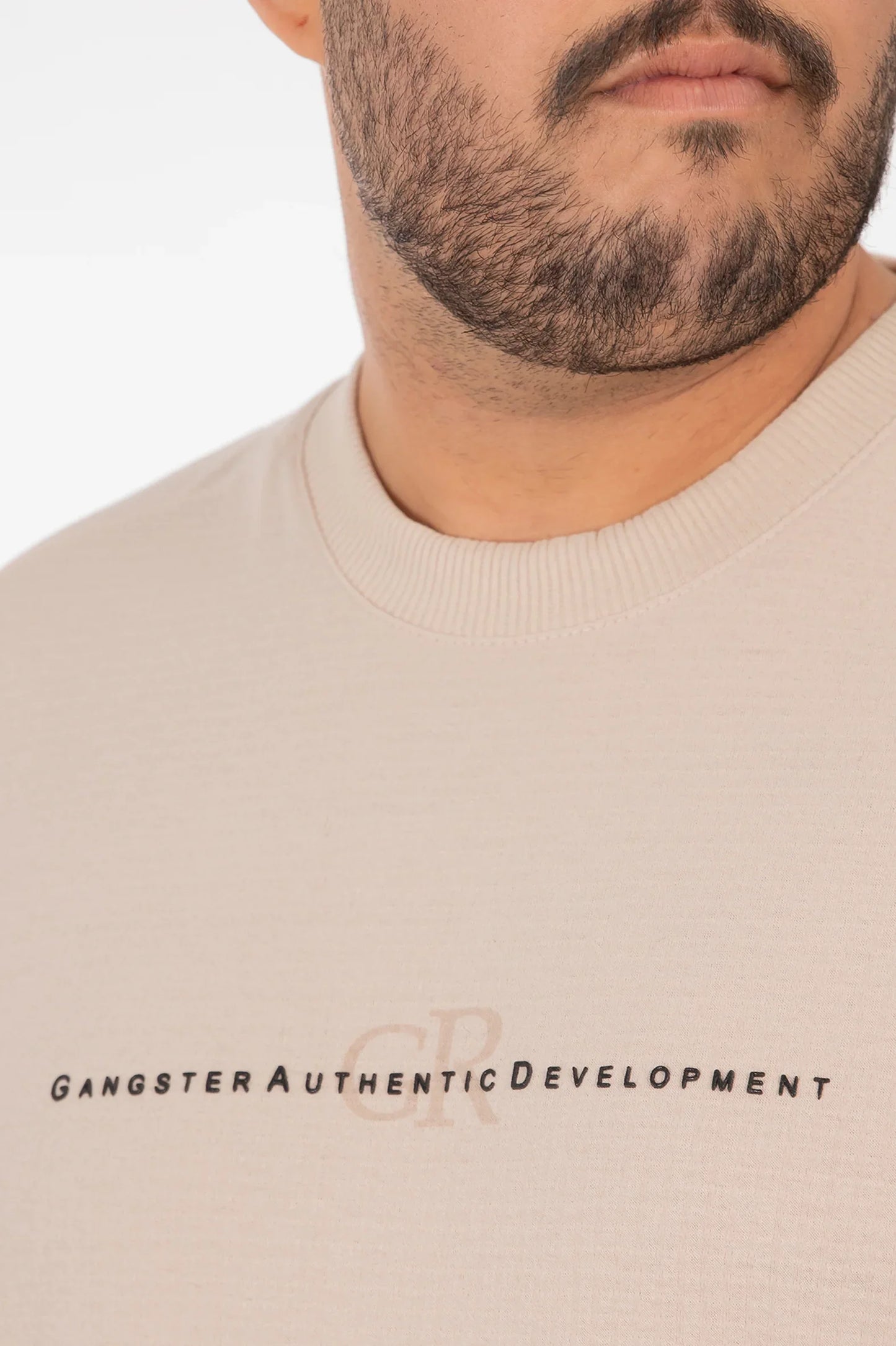 Plus Polera MC Textura Kendall Beige