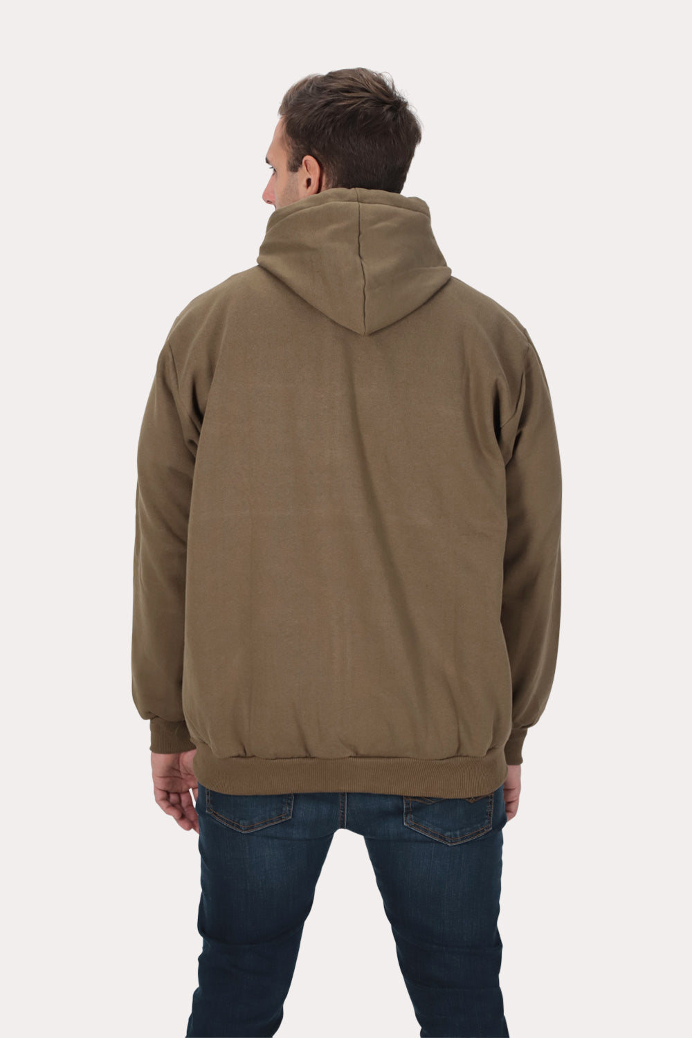 Plus Poleron Full Zipper Fleece PanEL Cafe Gangster