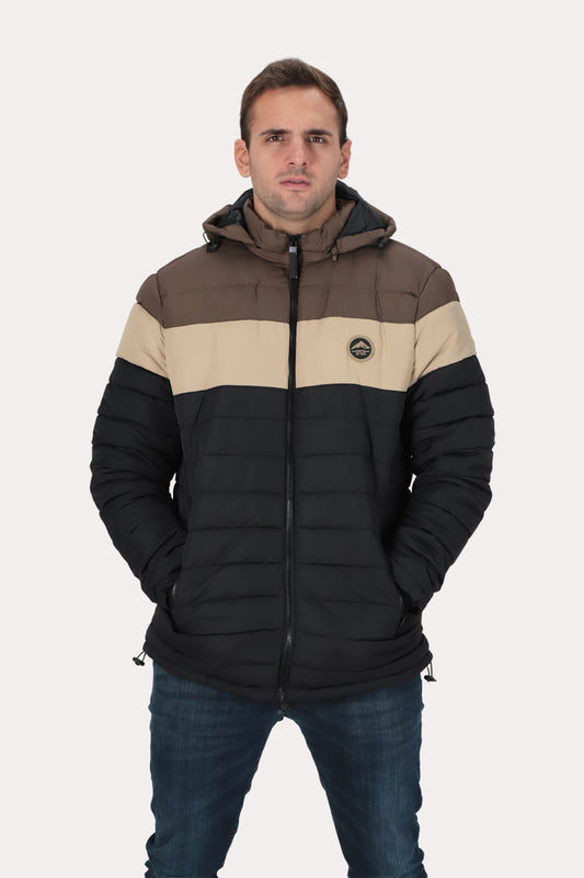 Plus Parka Fynor Negro Gangster